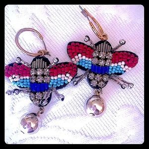 J Crew Bee Earrings